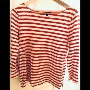JCREW Striped Long Sleeve Shirt